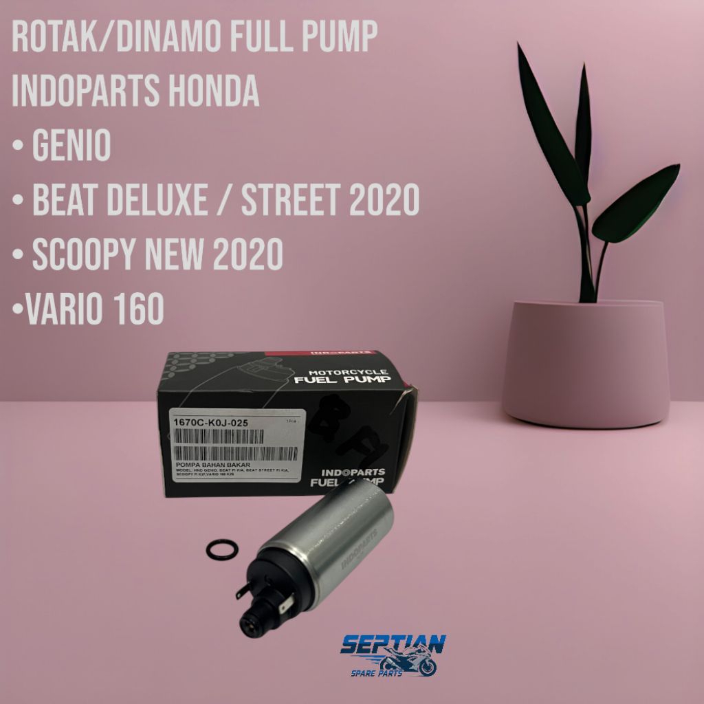 rotak/pompa bensin/dinamo full pump honda GENIO BEAT DELUXE2020 BEAT STREET2020 SCOPY NEW2020 VARIO 