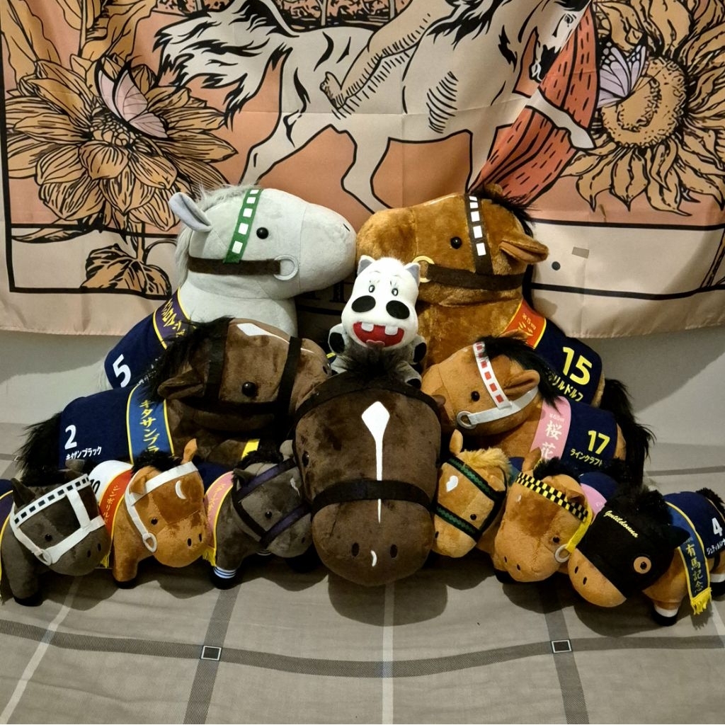 SK Thoroughbred Collection | PRC | Idol Horse | Uma Musume | Plush Boneka Kuda Balap
