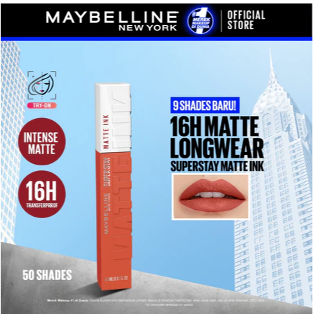 Maybelline Superstay Matte Ink UnNudes Liquid Matte Lipstick - Lover