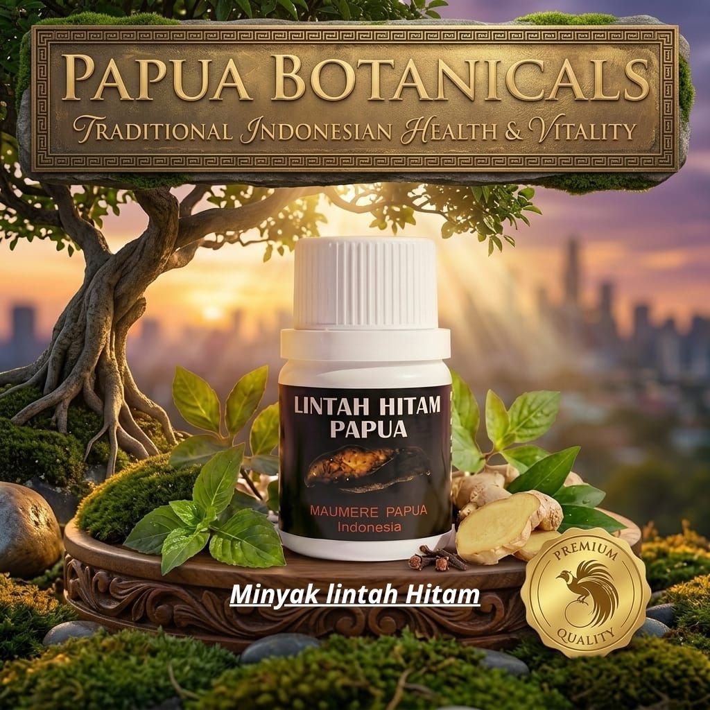 TERLARIS Minyak lintah Hitam Papua Asli