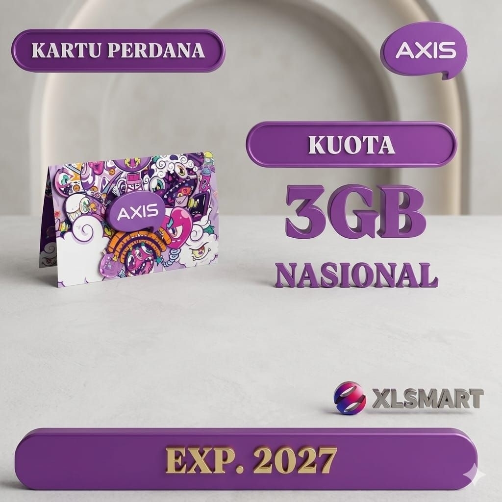 Perdana Axis 3GB 30 Hari