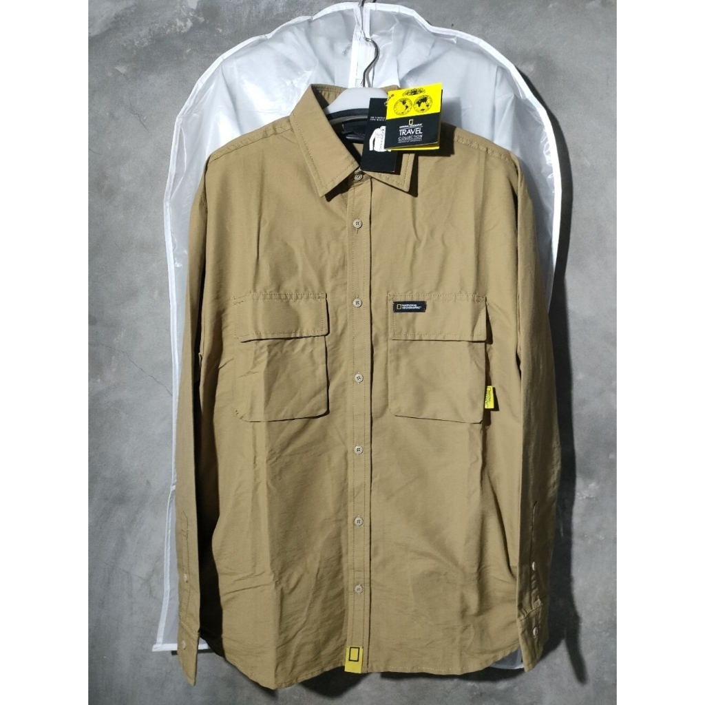Kemeja National Geographic (BNWT made in Guatemala)