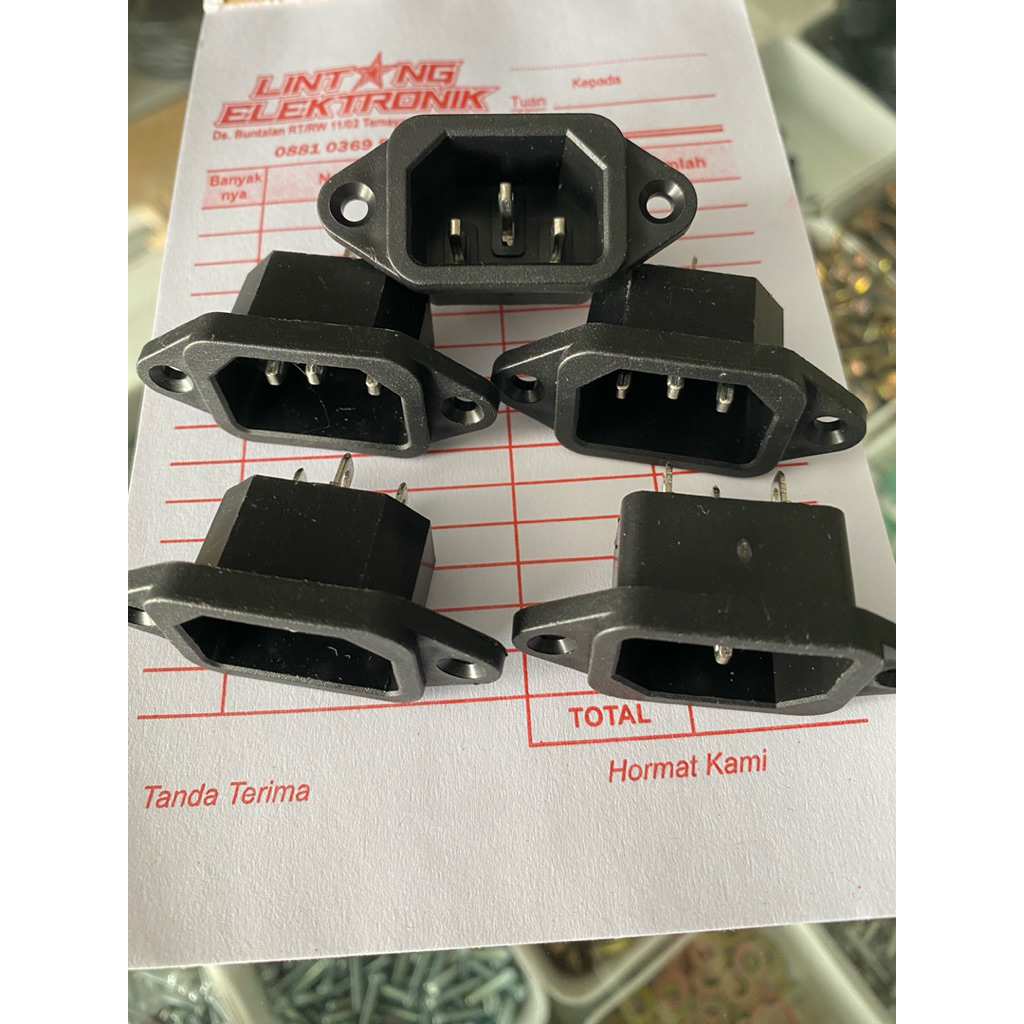 SOKET AC KOMPUTER 3 PIN | SOKET AC POWER