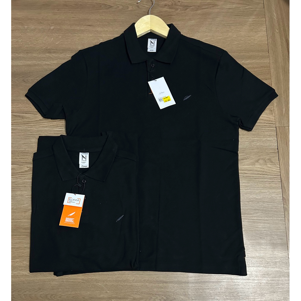 Kaos Polo Nitrogen Kerah Polos Cotton Pique Premium