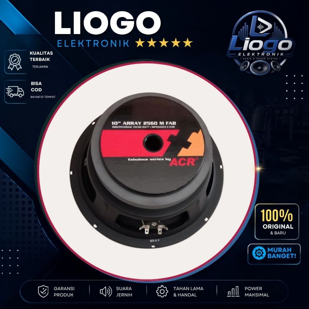 Speaker ACR Fabulous 10 Inch Fabulous 2560 M ACR Array Middle 10 Inch 2560