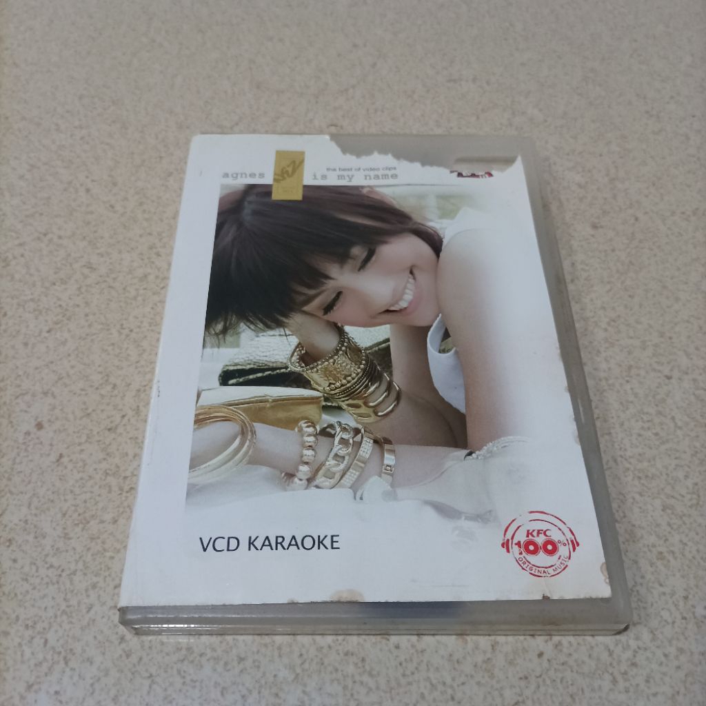 Original VCD Musik Karaoke Agnes Monica Album Nez Is My Name