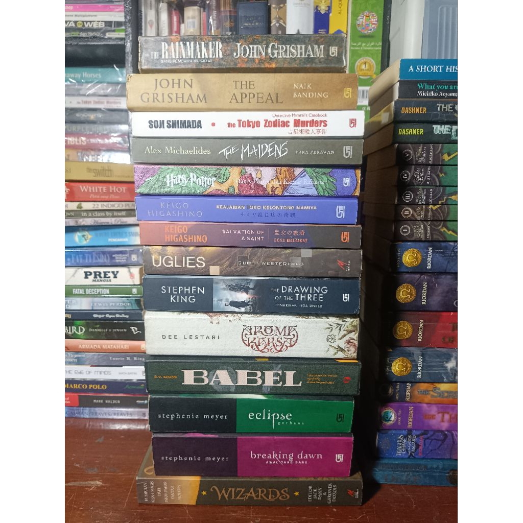 (PRELOVED) Buku Novel Keigo Higashino
