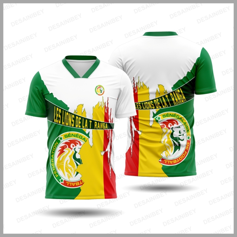 JERSEY SENEGAL FANTASY PIALA DUNIA 2026 /JERSEY SENEGAL / KAOS JERSEY SENEGAL / JERSEY SENEGAL FULLP