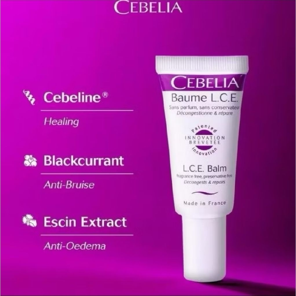 CEBELIA LCE BALM BAUME krim luka memar made in FRANCE sudah BPOM