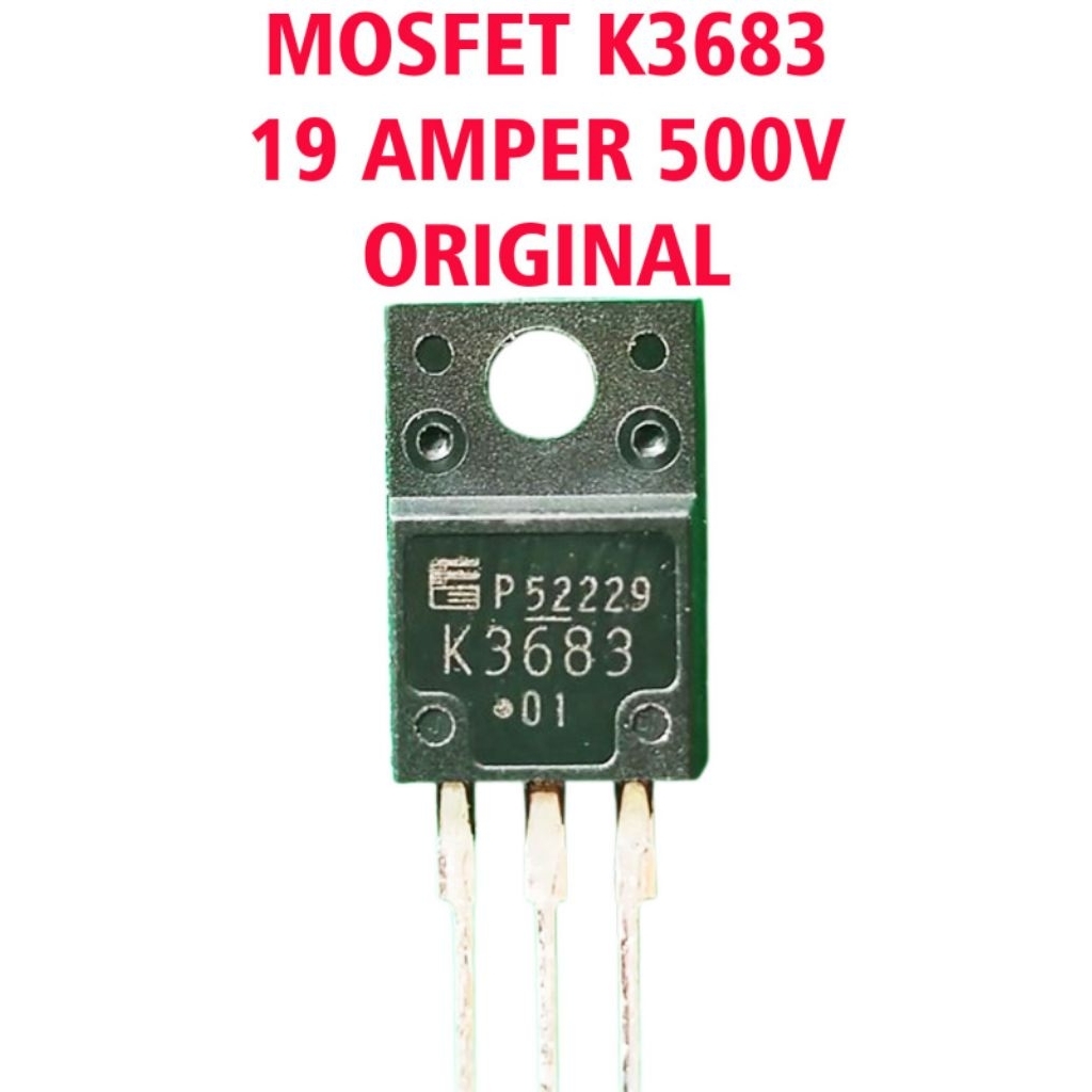 Mosfet K3683 atau 19 amper 500 volt
