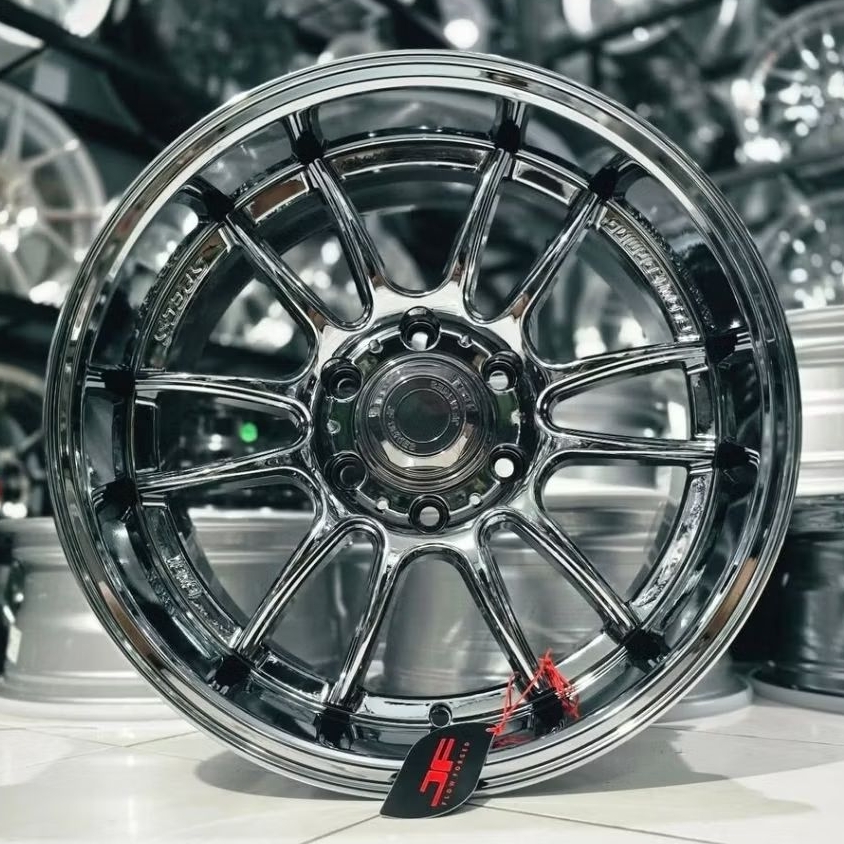 velg GAZE JF FLOW FORMING ring 18 lebar 9 ET 0 velg mobil r18 pajero Hilux velg racing ring 18 velg 