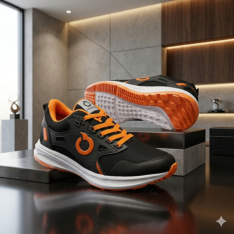 Sepatu Sket RTZ SR 302 Sneakers Olahraga Outdoor Sepatu Lari Pria dan Wanita Dewasa Bahan Dobel Mesh