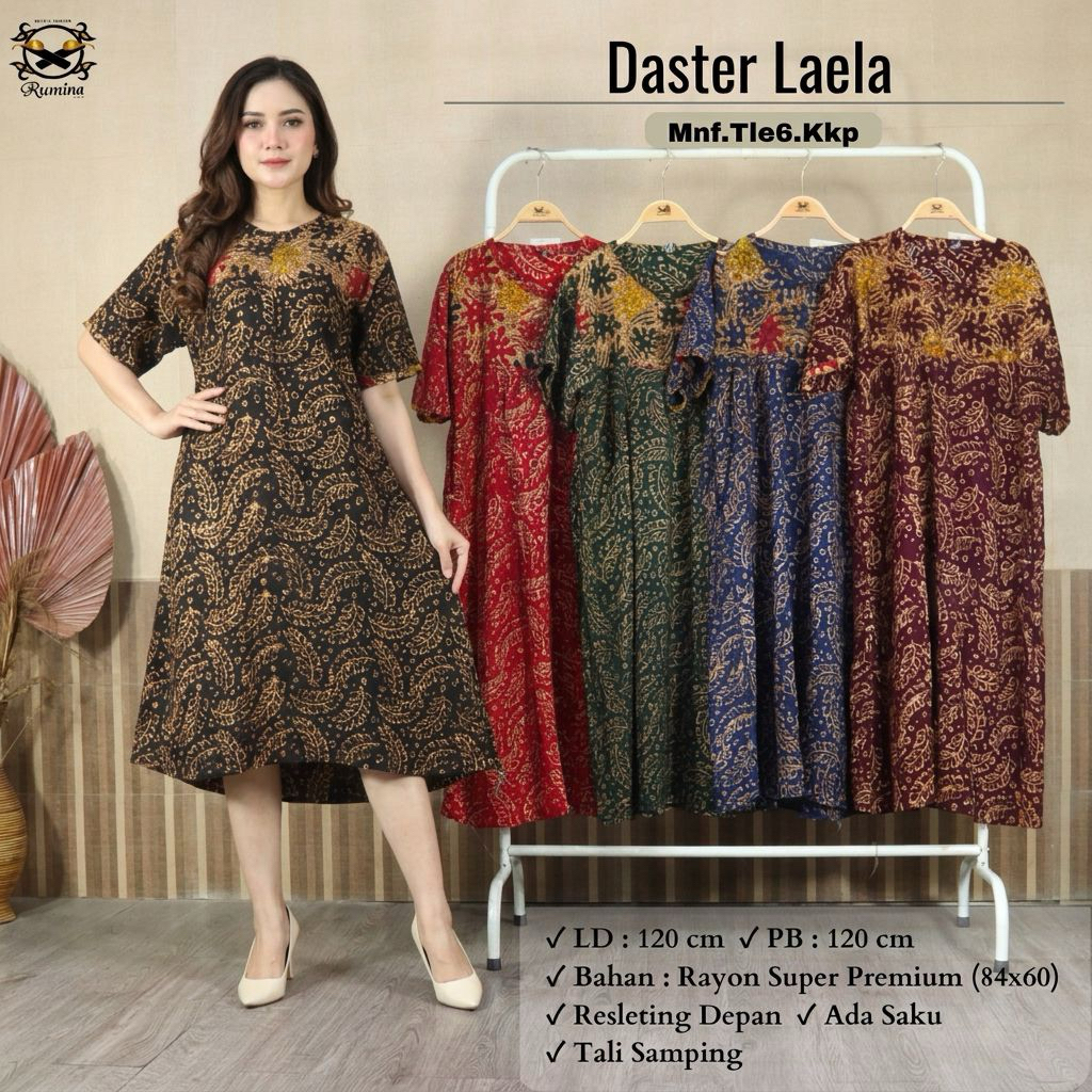 midi dres Rumina batik
