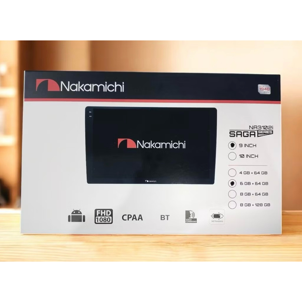 Nakamichi NA3102i SAGA Ram 6/64GB Android