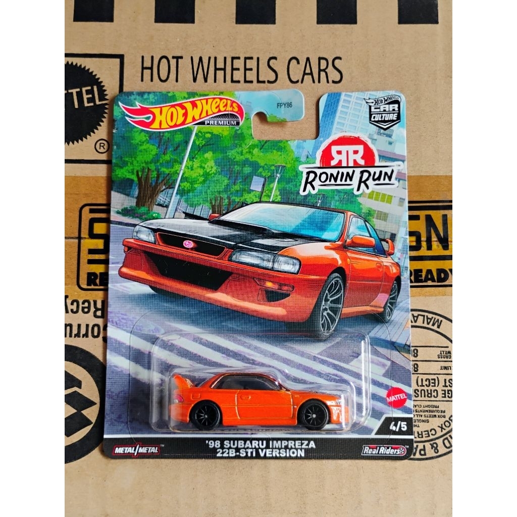 Hot Wheels 98 SUBARU IMPREZA 22B-STi VERSION