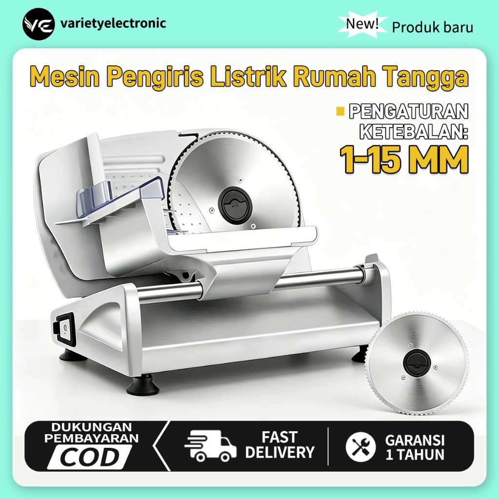 Mesin Iris Daging Tipis Meat Slicer Otomatis Sayuran Pemotong Daging Beku Mesin Pengiris Pemotong Da