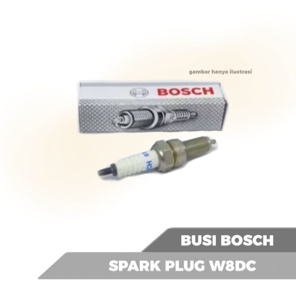 busi bosch spark plug W8DC (Kijang Carry Karimun T120SS Futura)