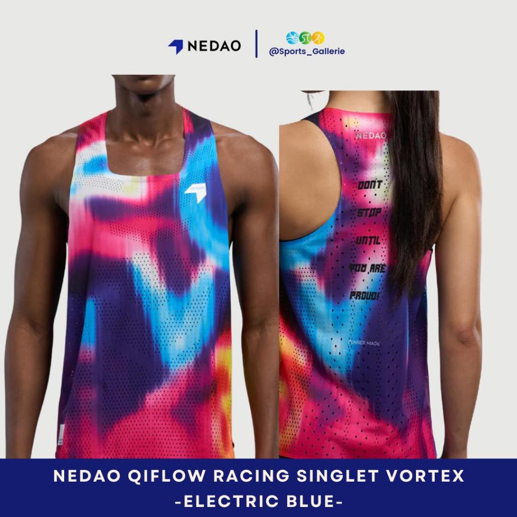 Nedao QiFlow Racing Singlet VORTEX Electric Blue
