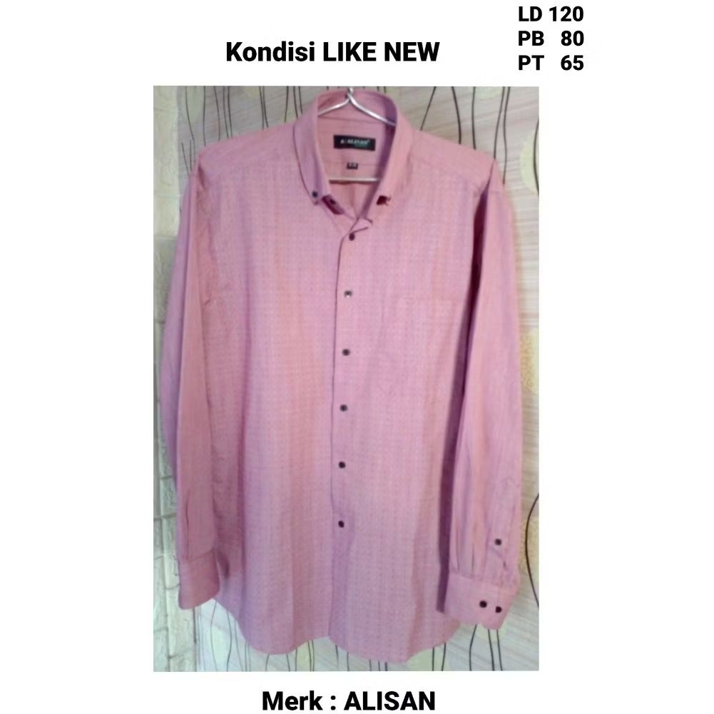 Baju pria Kemeja Hem brand Original / Kaos / Bawahan ||PL