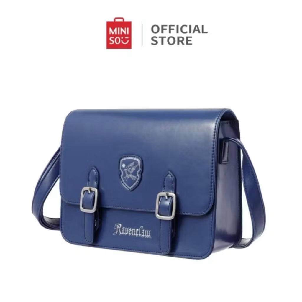 Miniso x Harry Potter Ravenclaw Preppy Style Crossbody Bag Tas Selempang