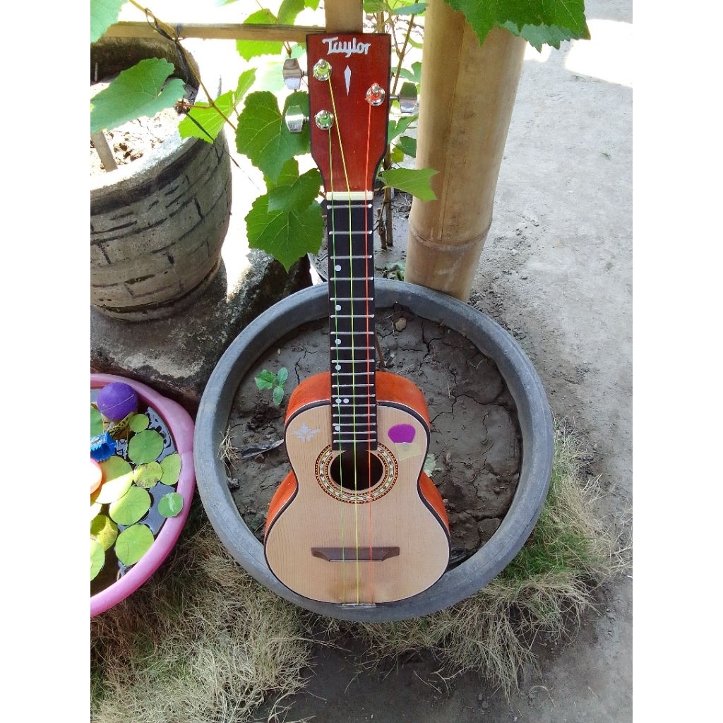 UKULELE KAYU BOBOK AN SENAR 3 dan 4.