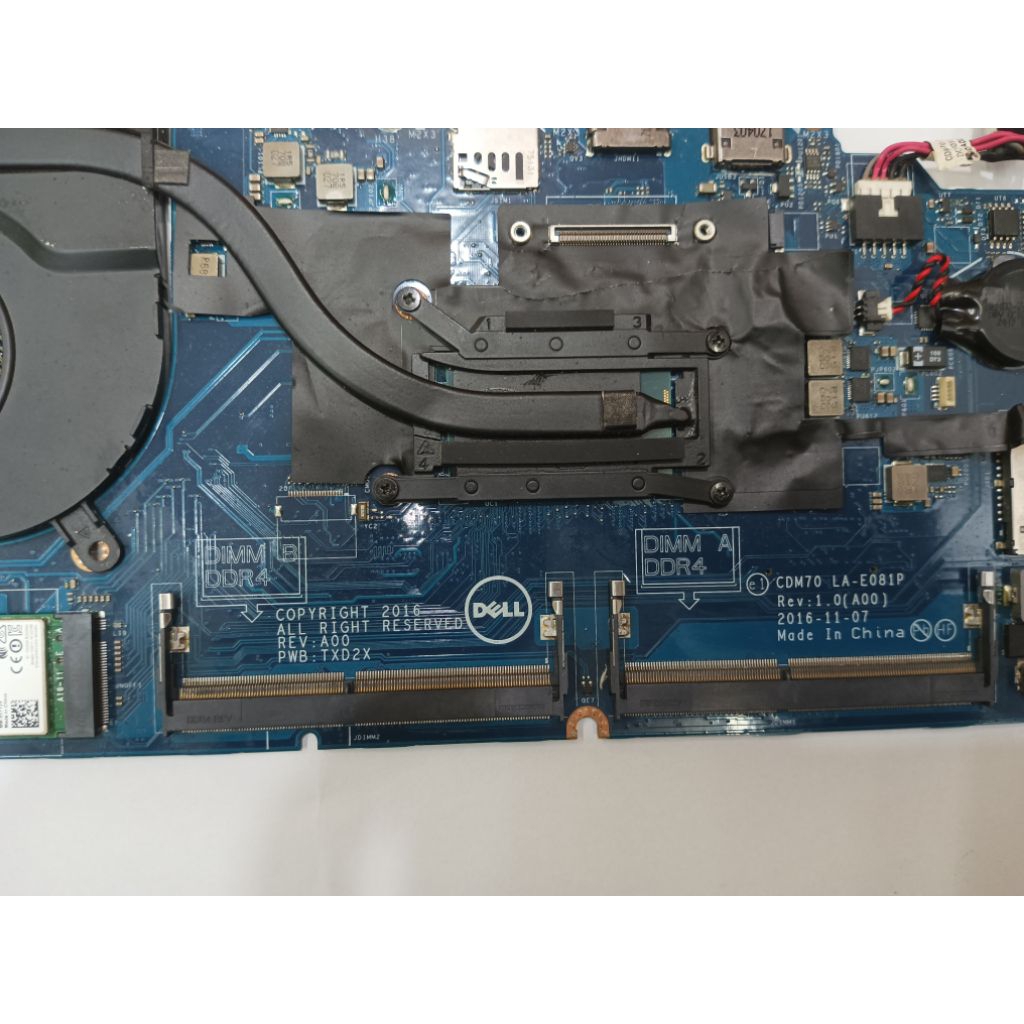 MATHERBOARD DELL LATITUDE 5280 I5 GEN 7 MATOT