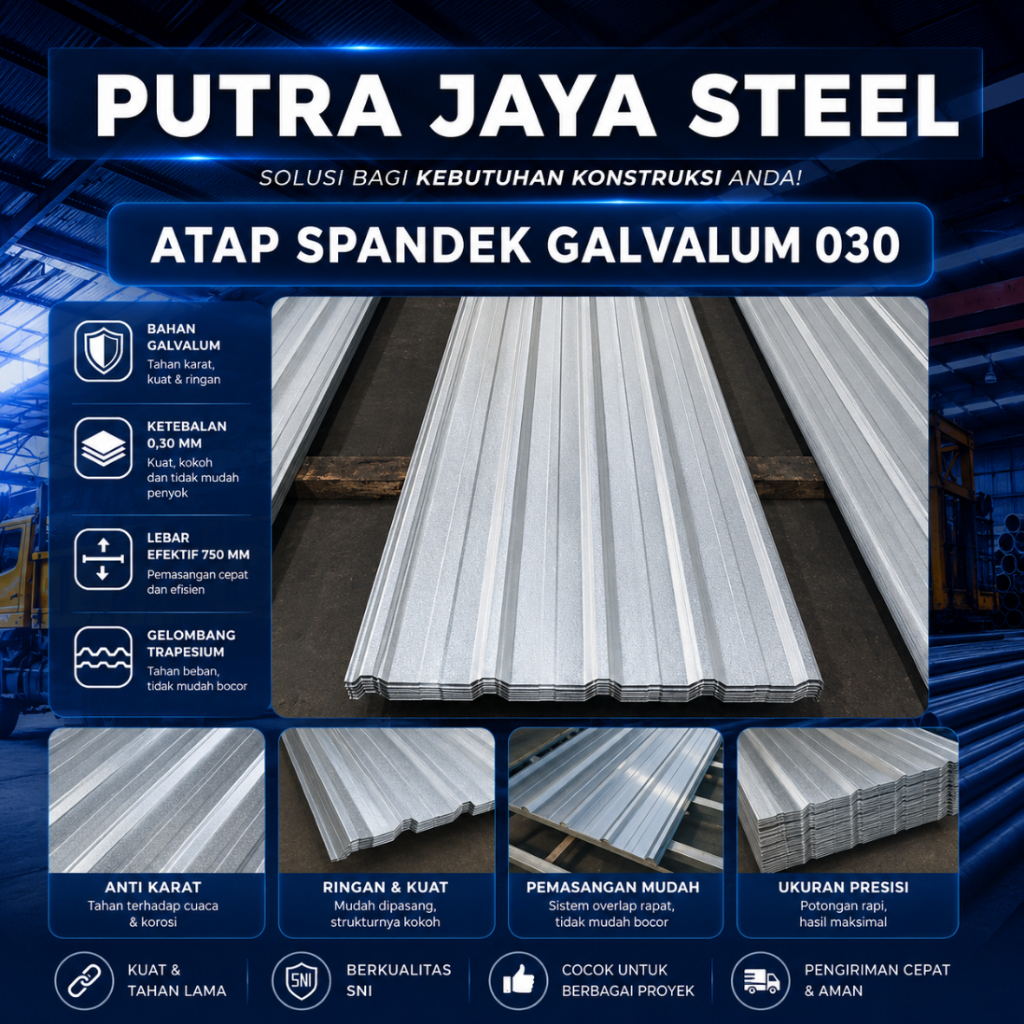 ATAP SENG GALVALUM | SPANDEK GALVALUM 030