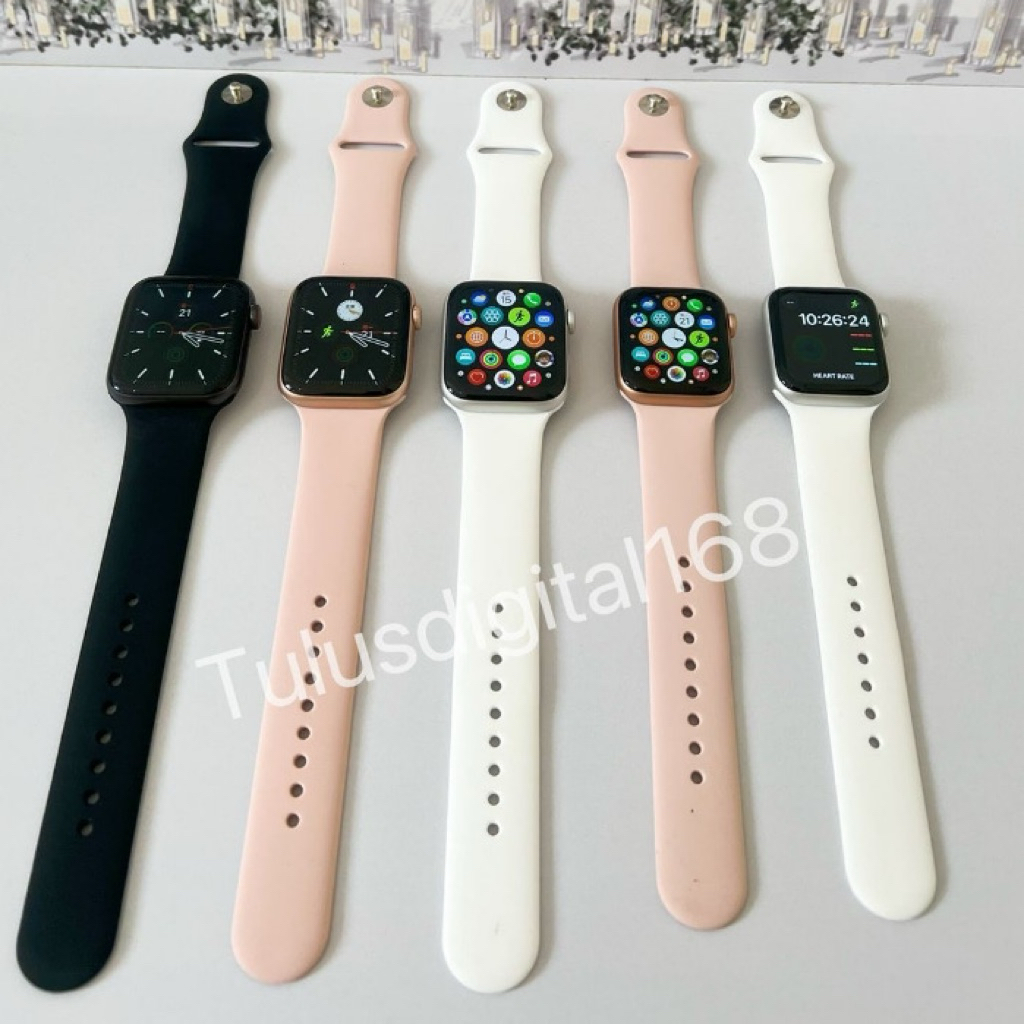 Apple Watch/iWatch Seri SE GEN1/GEN2 40MM/44MM SE 2 Fulset Second 100% Original Garansi Ex Internasi