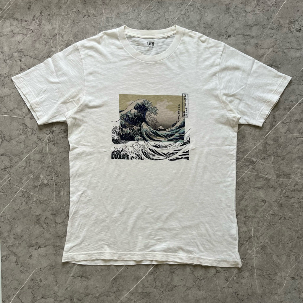 KAOS UNIQLO x HOKUSAI BLUE L SECOND