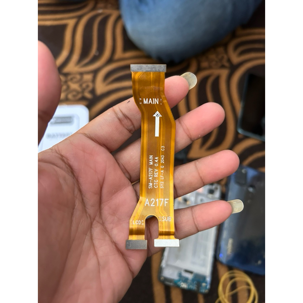 Flexible Lcd Samsung A21S Original Copotan