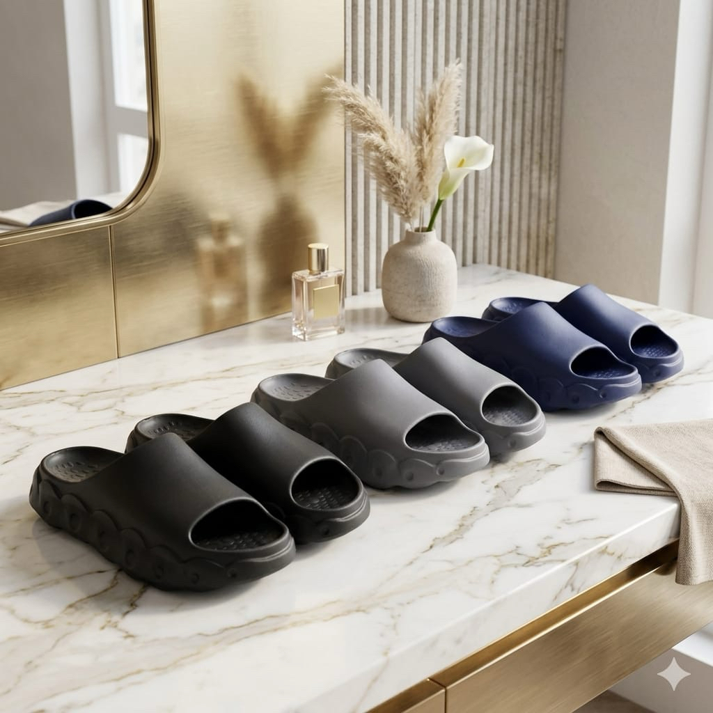 CLOUD > Sandal Cowok/ Sandal slip on /Sandal kekinian