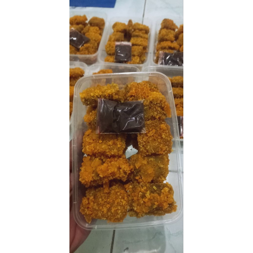 Nugget Pisang Frozen matang