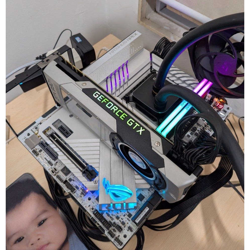 Intel Core i9 14900KF + Asus ROG Z790 Apex