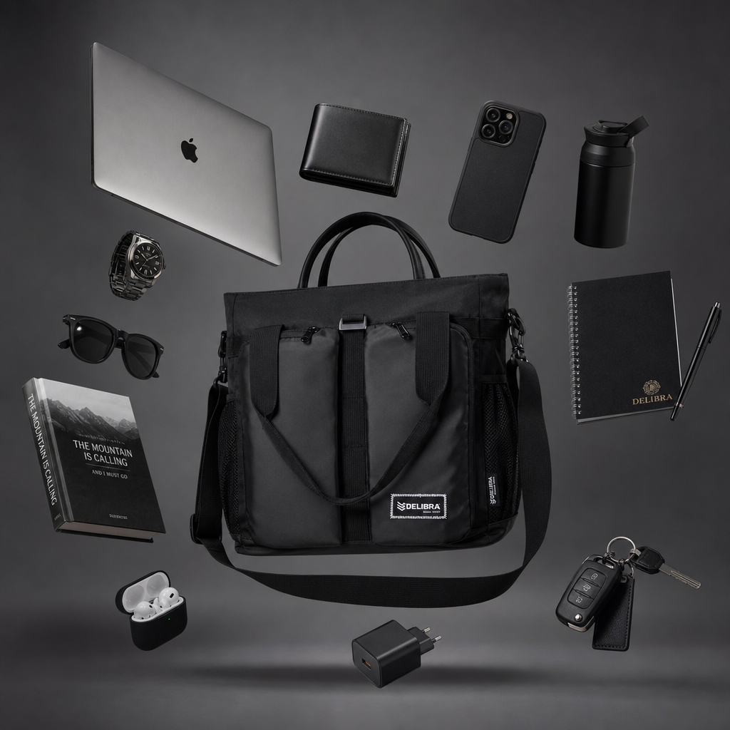 Delibra Totebag Dalton Black