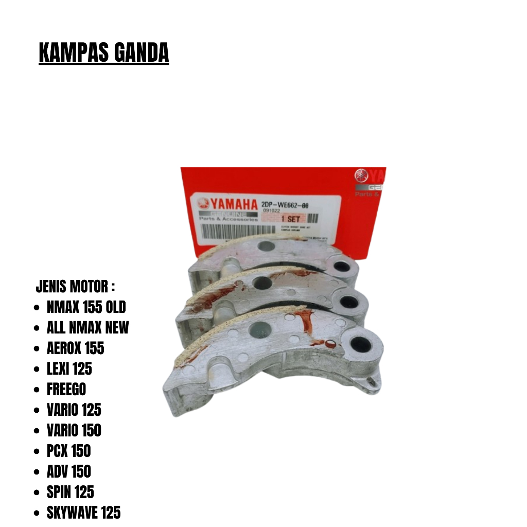 KAMPAS GANDA NMAX VARIO 125 VARIO 150 2DP SKM