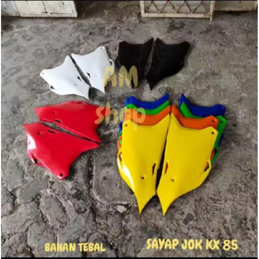SAYAP JOK KX 85 COVER BODY KX85 SAYAP SAMPING KX 85 COVER BODI KX 85 TRAIL SUPERMOTO