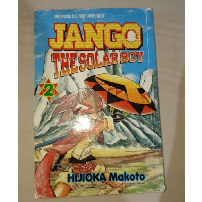 KOMIK JANGO, THE SOLAR BOY 2(PRELOVED/BEKAS)