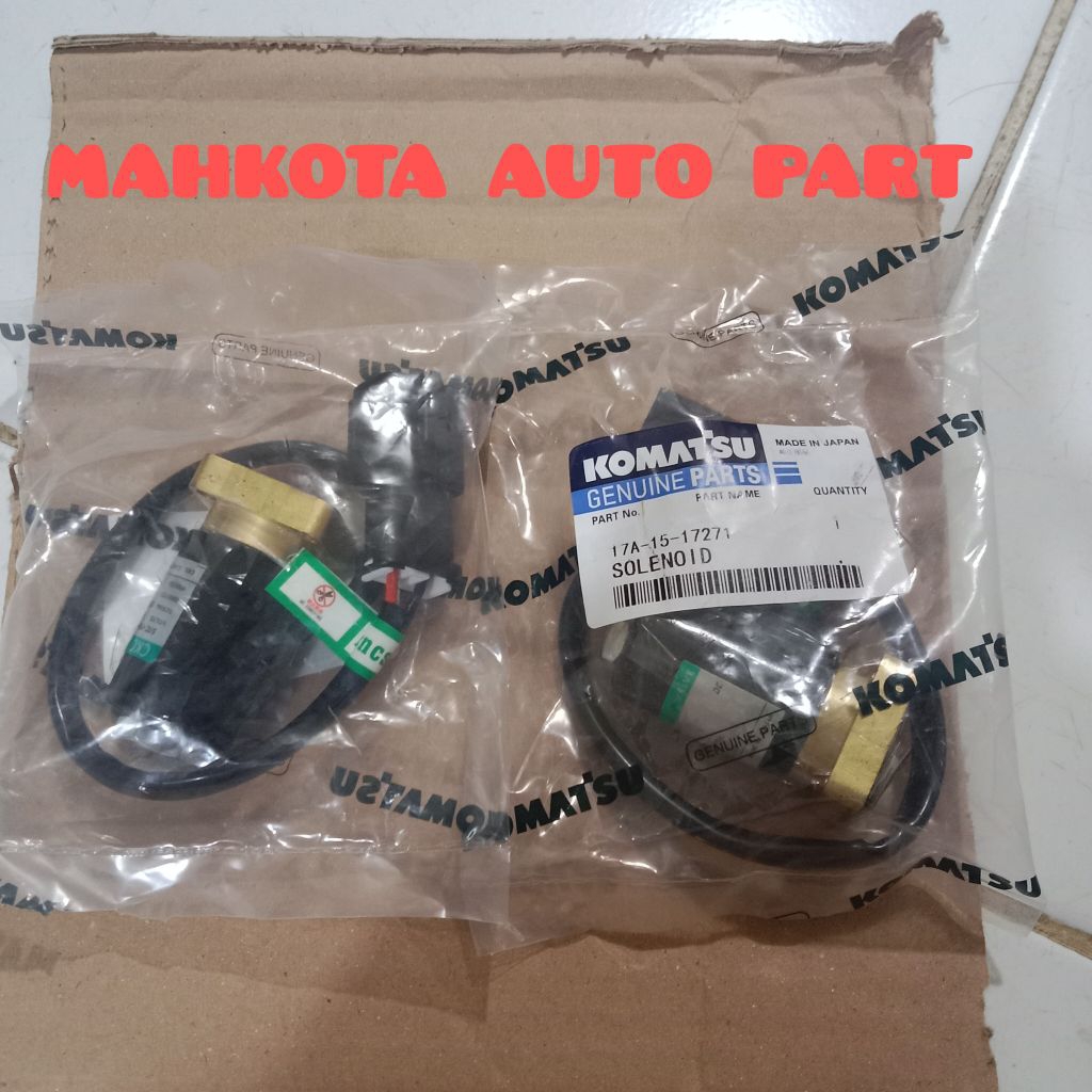 SOLENOID VALVE LOADER WA100 WA180 WA200 WA380 WA400 SELENOID 17A-15-17271 KOMATSU