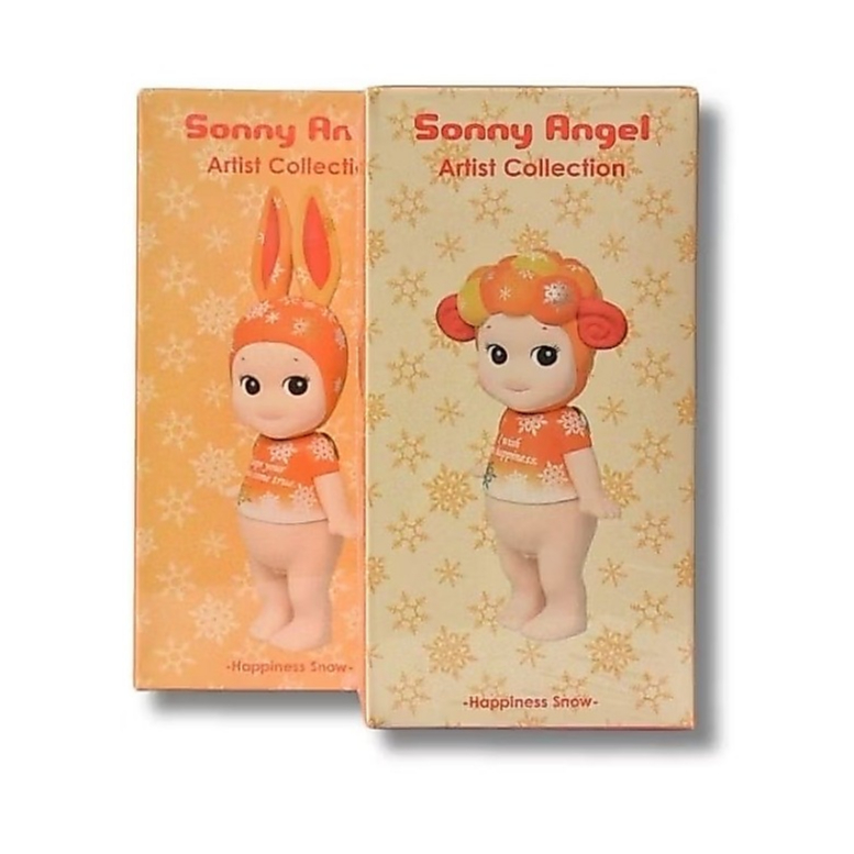 Sonny Angel Artist Collection Happiness Snow Set 2016 – Rabbit & Sheep SEALED UNSEALED – Limited Win