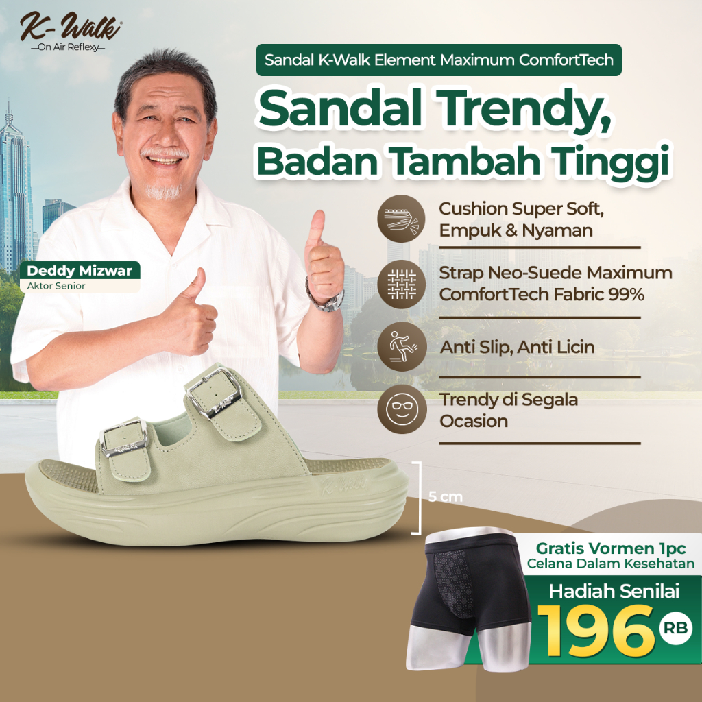 Jaco Sandal K-Walk Element Sandal Unisex Sandal Empuk