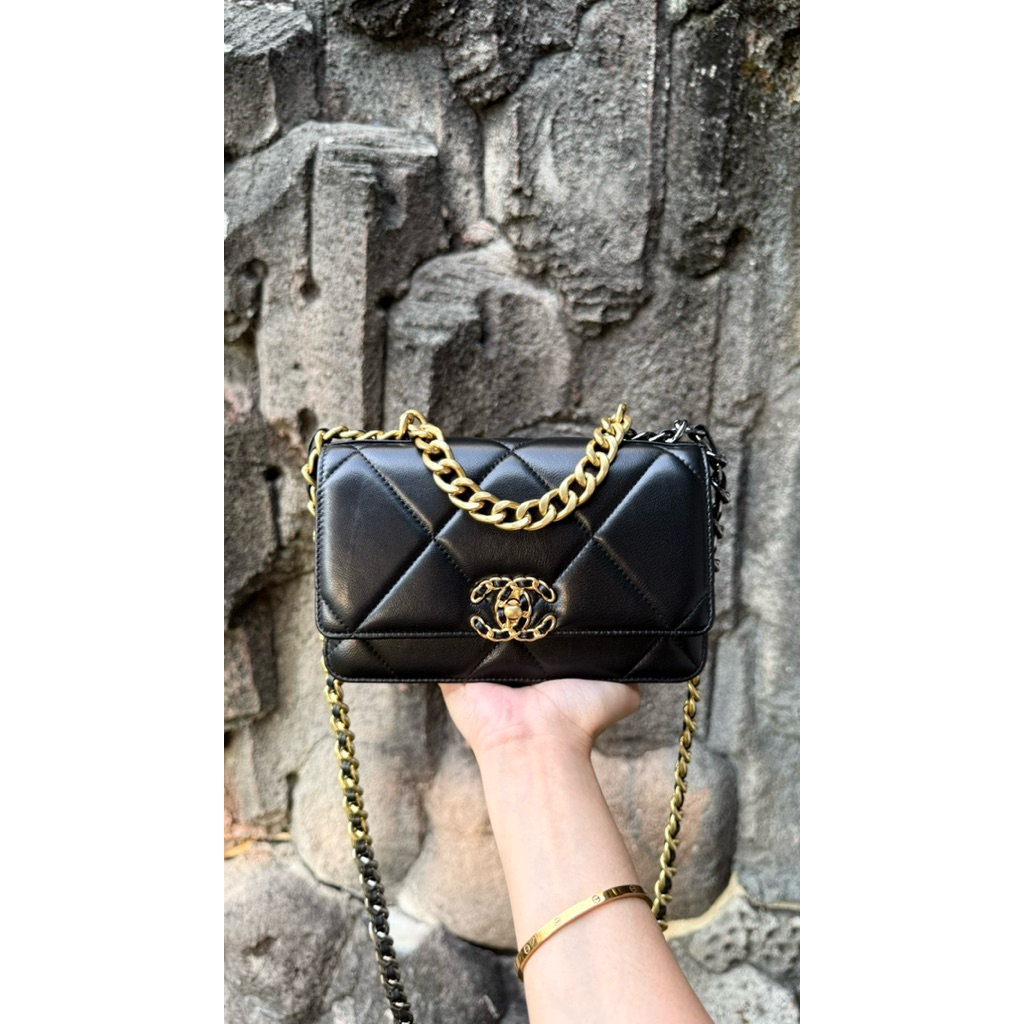 Cendol C19 WOC Black GHW - Preloved