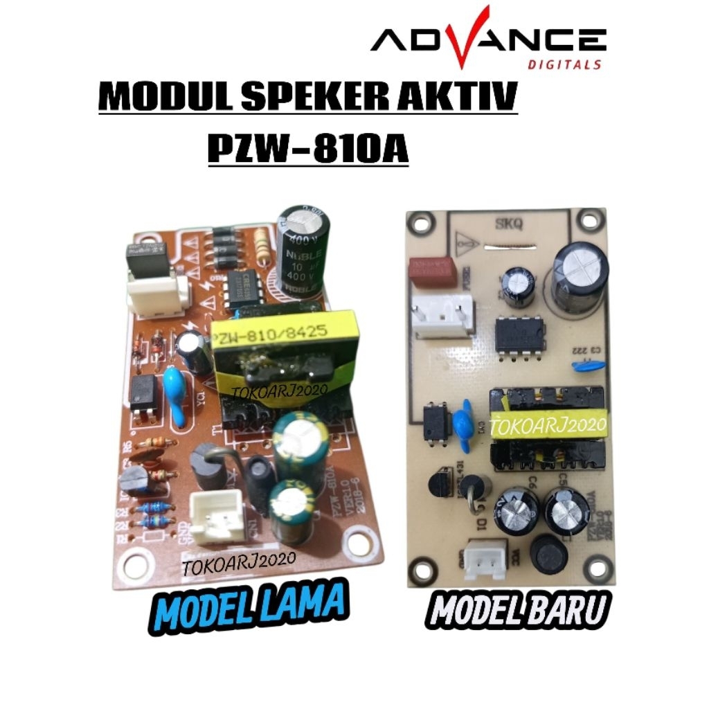 power suplai supply pzw-810A speaker aktif ADVANCE advance M15BT advance M10BT