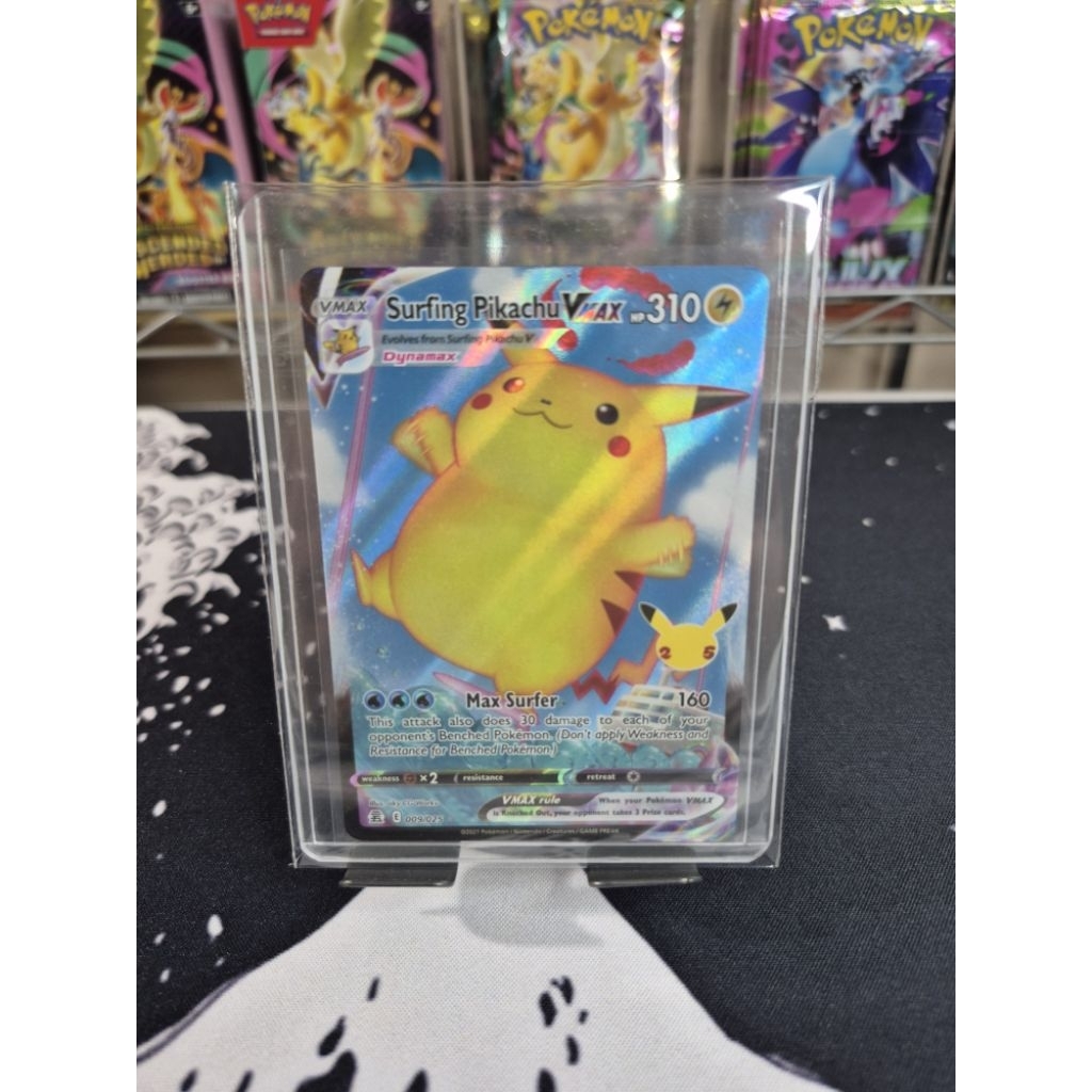 Pokemon Surfing Pikachu Vmax Set Celebrations 25th Eng