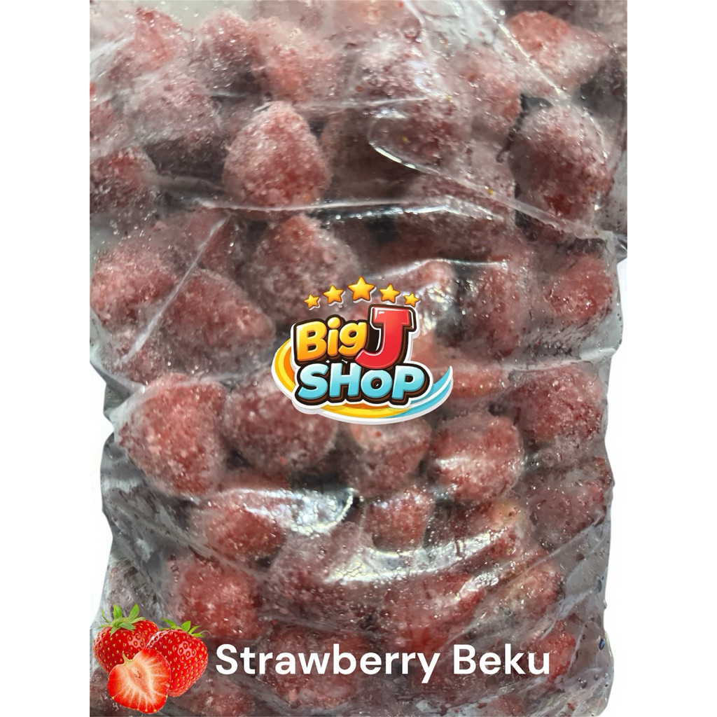 Buah Stroberi Beku / Strawberry (Frozen)