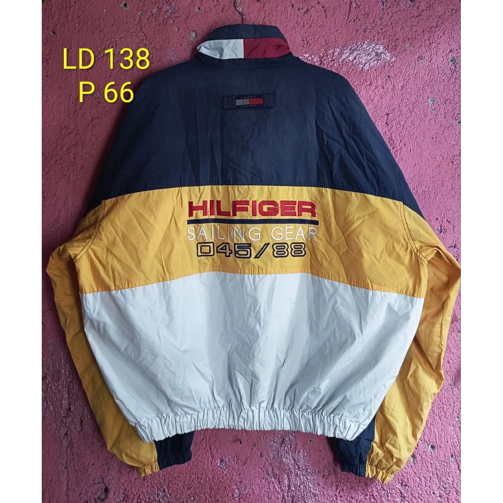 Vintage Tommy Hilfiger sailing gear (MINUS, PERHATIKAN GAMBAR DAN DESKRIPSI)
