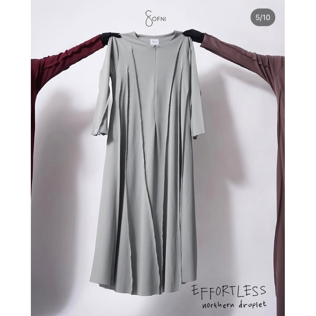 Preloved Effortless Dress Sofni Northern Droplet setara size S