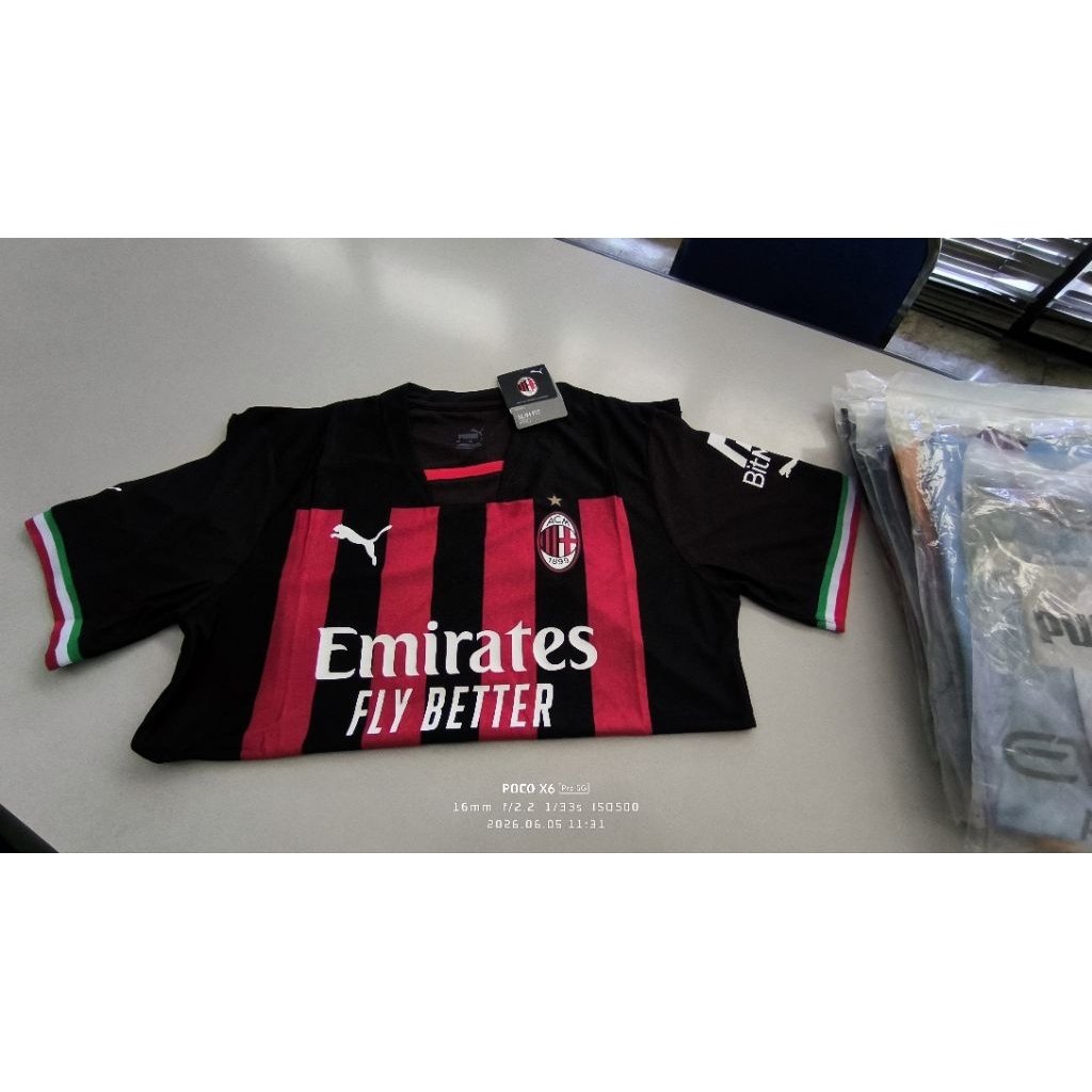 Jersey ac milan home 22/23 PI