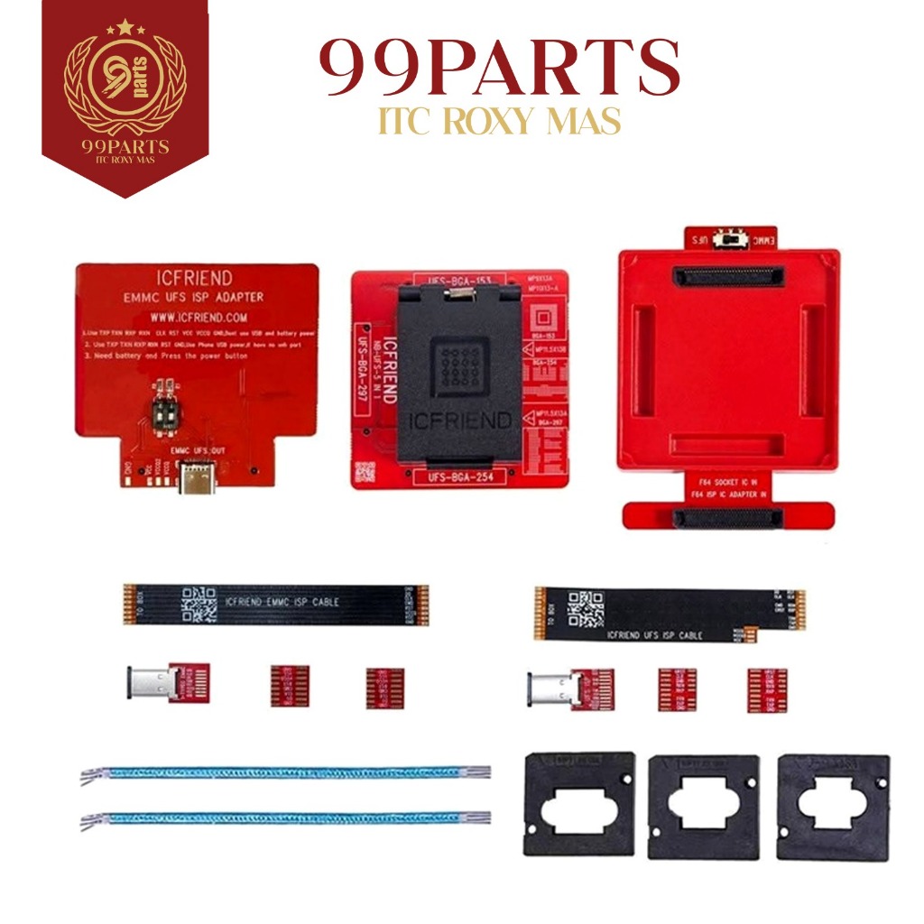 99SPS - Socket UFS IC Friend 5IN1+Adaptor ISP F64 / Socket F64 UFS IC Friend 5IN1 Plus Adaptor ISP F