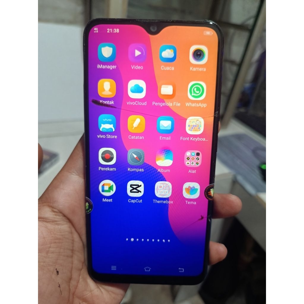 Vivo Y91c ram 2/32 original second tinggal pake