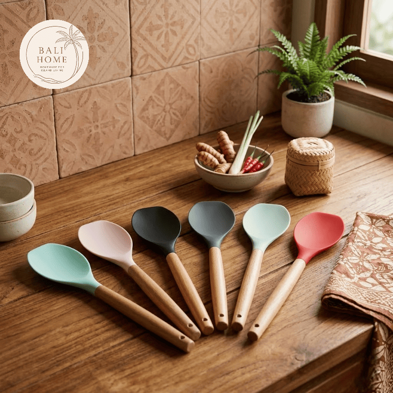 SILIKONE UTENSIL SPATULA TUMIS / SPATULA SILICONE / UTENSIL TURNER / SUTIL SILICONE TAHAN PANAS